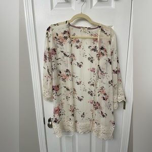 Cream kimono
